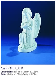 Marble statues for headstones
