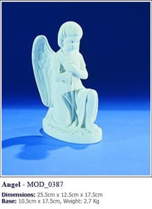 Marble statues for headstones