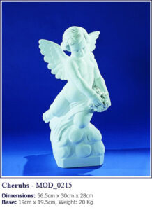 Marble statues for headstones
