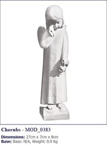 Marble statues for headstones