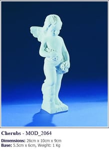 Marble statues for headstones