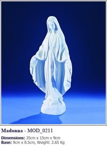 Marble statues for headstones