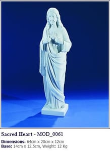 Marble statues for headstones
