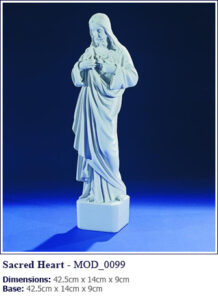 Marble statues for headstones