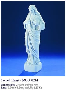 Marble statues for headstones