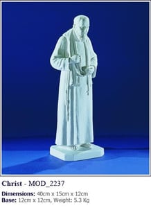 Marble statues for headstones