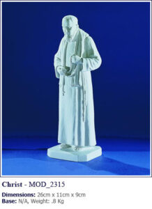 Marble statues for headstones