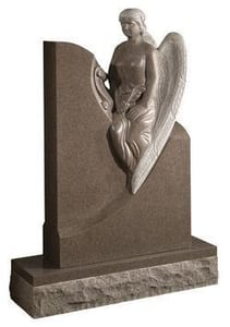Beautiful rustic and hand carved memorials
