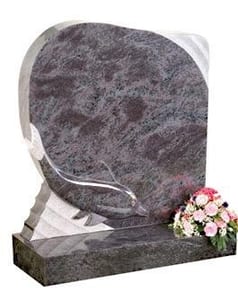 Beautiful rustic and hand carved memorials