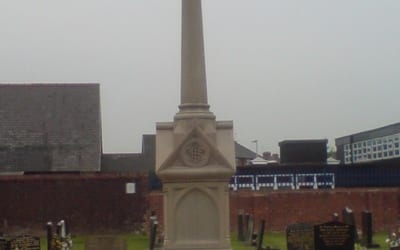 Our Lady Immaculate RC Church, Bryn -Renovate and Re-fix stone Cross
