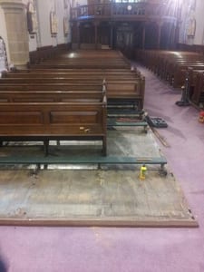 Examples of Alberti Lupton's Woodwork in churches